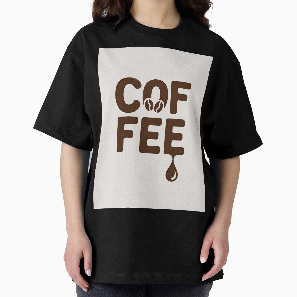 Minimalist Coffee Poster — “COFFEE” by GiriaGallery