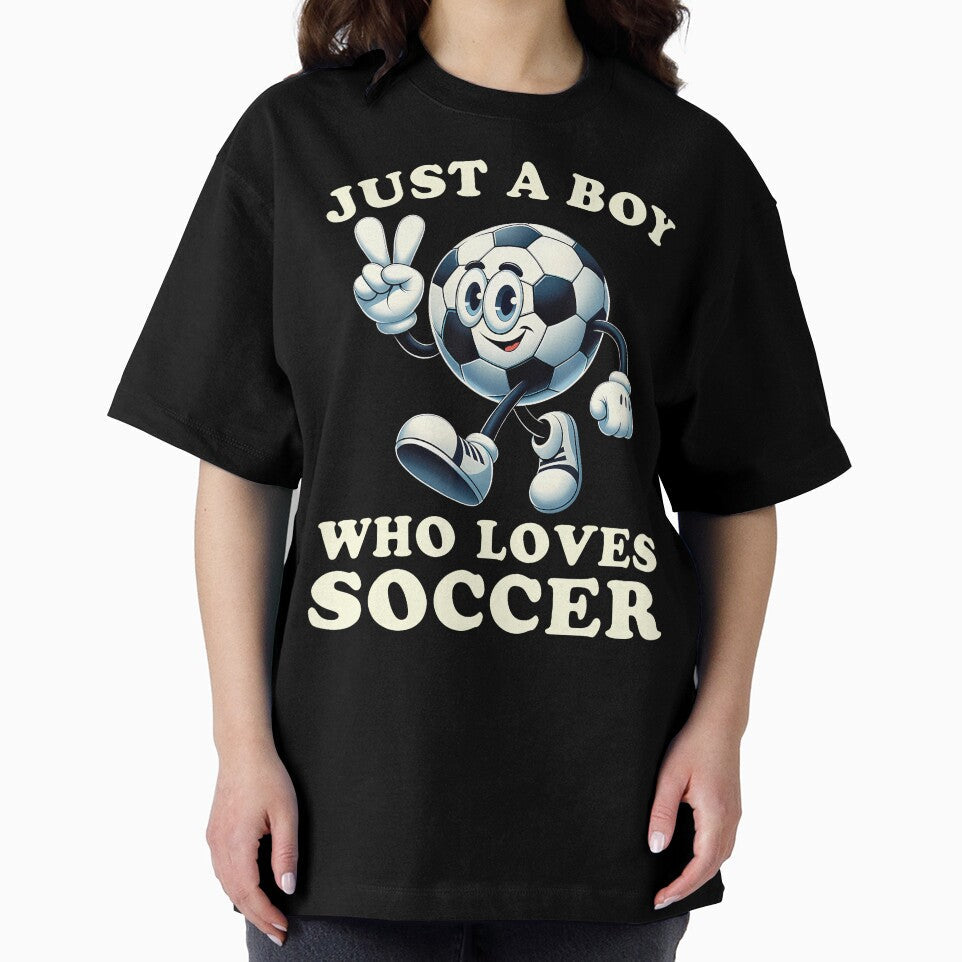 Just A Boy Who Loves Soccer Soccer Player Boys by CharlotteSandra