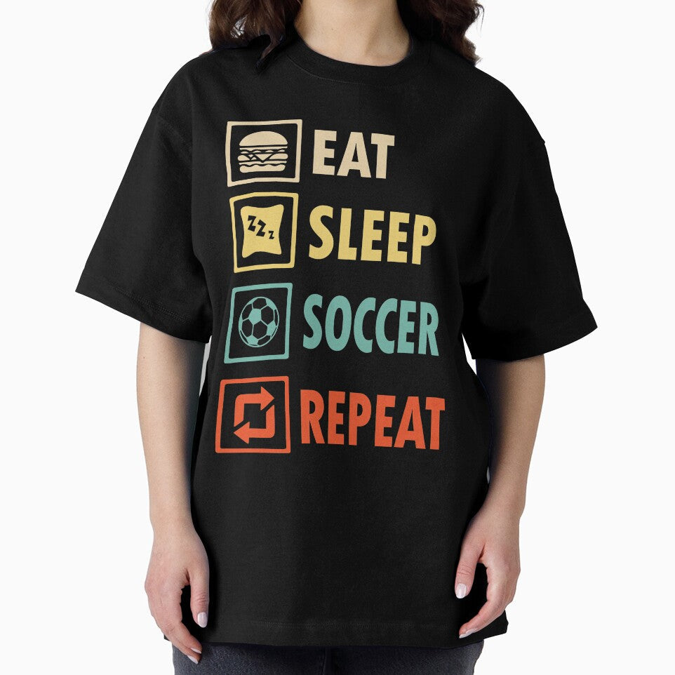 Eat sleep Soccer repeat by thanhmaidesign
