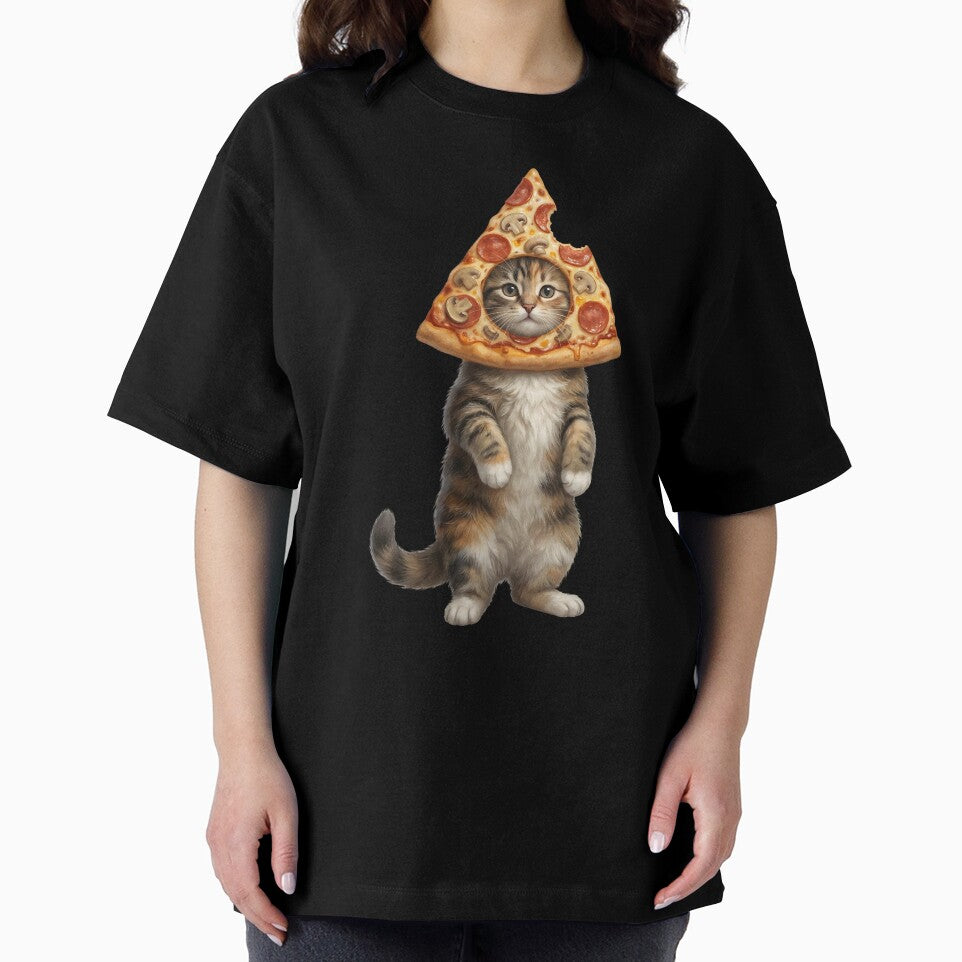 Funny Cat Pizza Meme Animal Lover by TerryConnells