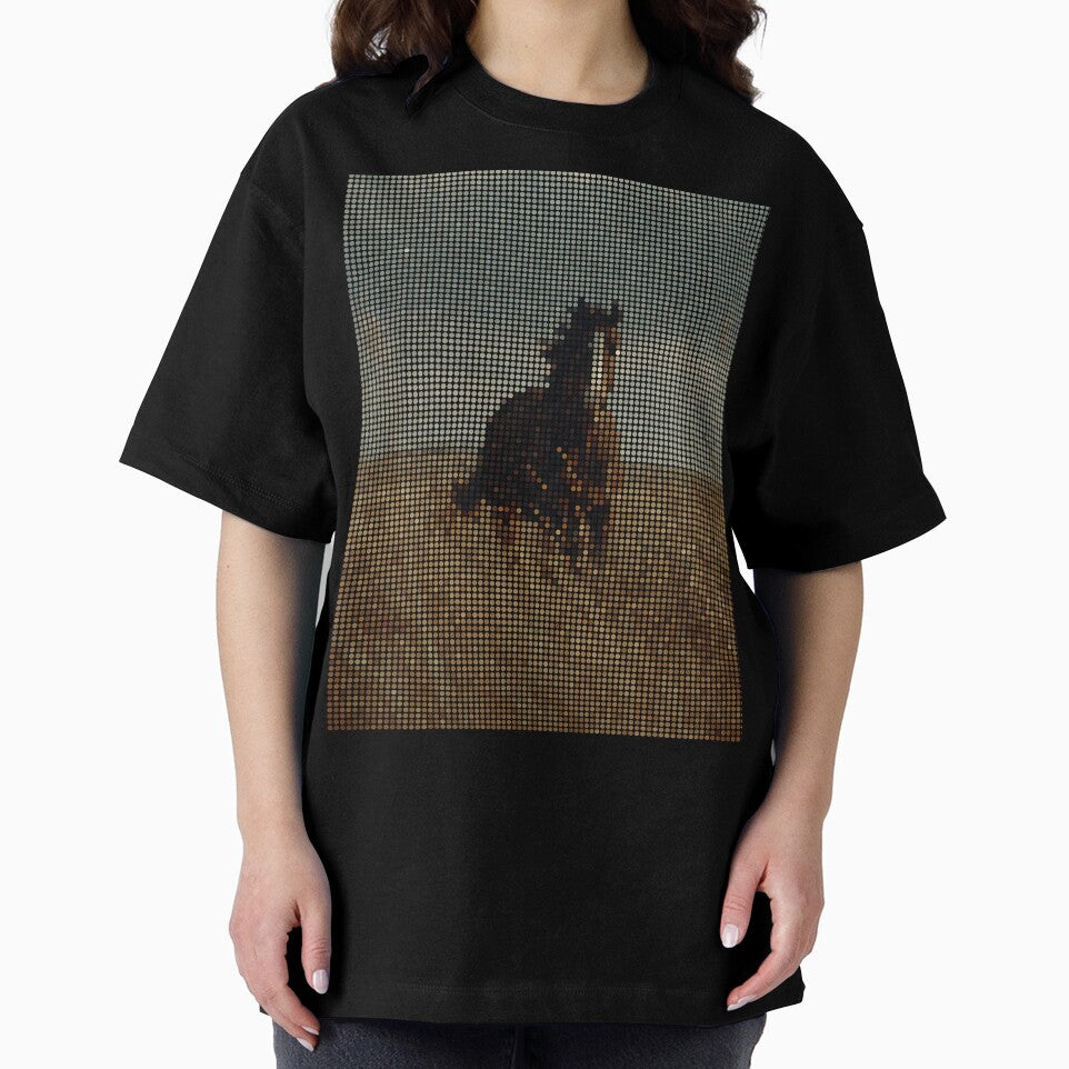 Equus – Astral Portrait of a Joyful Spirit Horse in Motion by Vaporsurfer