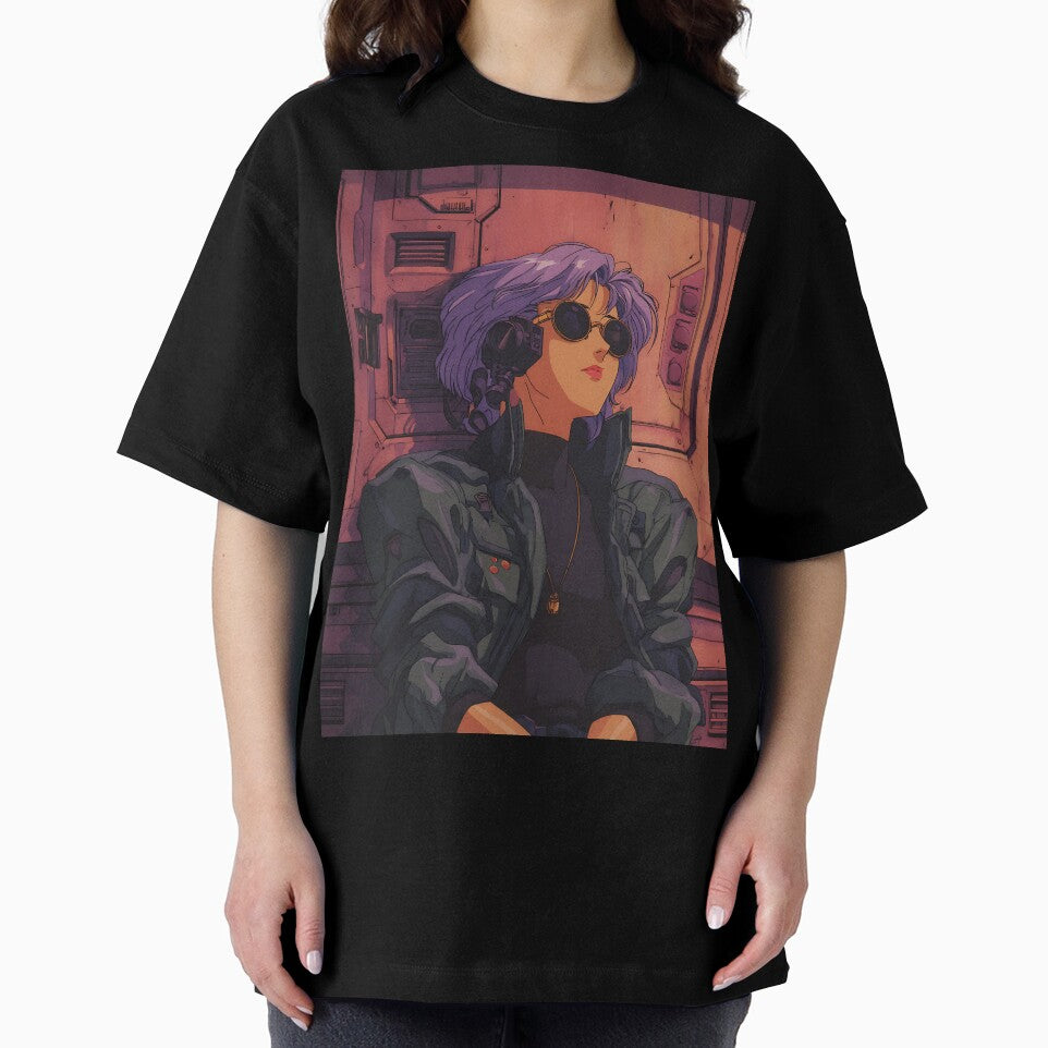 Urban Retro Cyberpunk Anime Art by bapupa