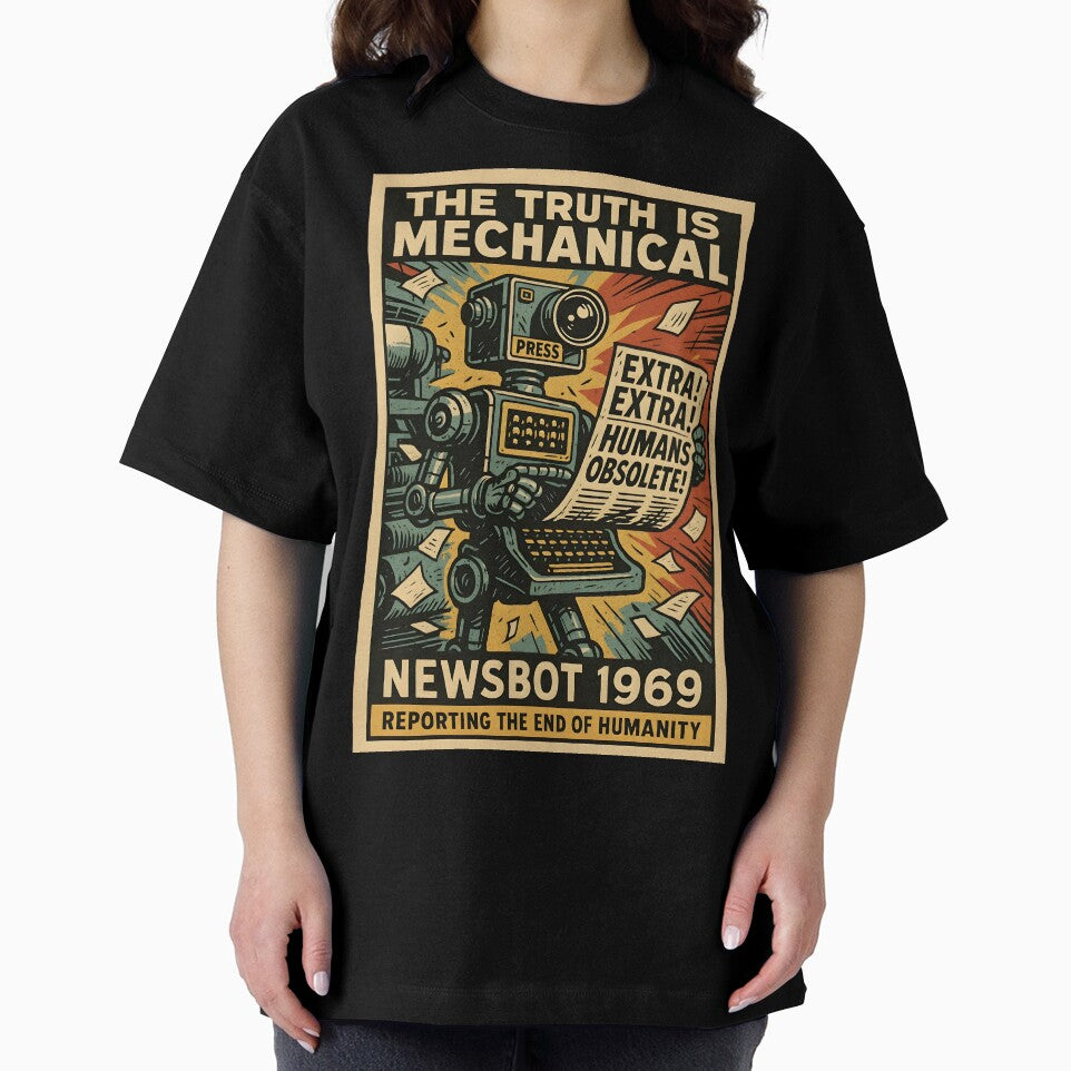 Retro Robot - Vintage Sci-Fi Propaganda by RobotAIArt