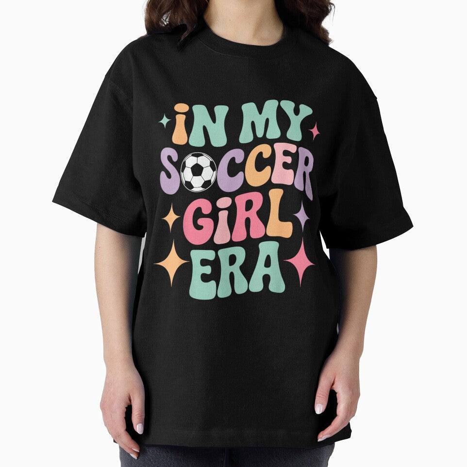 in My Soccer Girl Era Groovy Tee Football Girls Player Fan by HazelWCagle