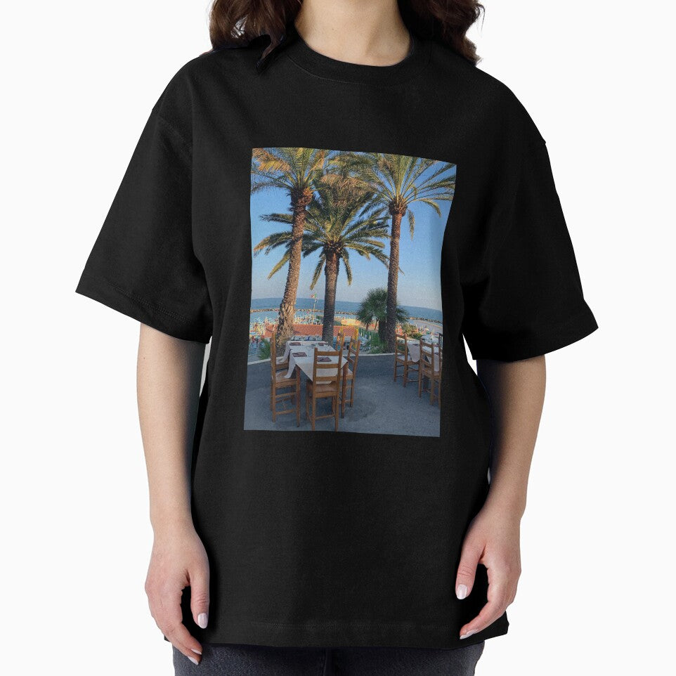 Italian Summer Beach Restaurant Sea Palms by eleonoraingrid
