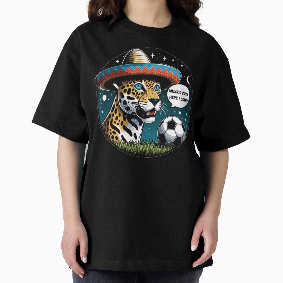 USA CANADA MEXICO 2026: The Sombrero-Wearing Leopard of Mexico 2026 by Tw1nsAIArt