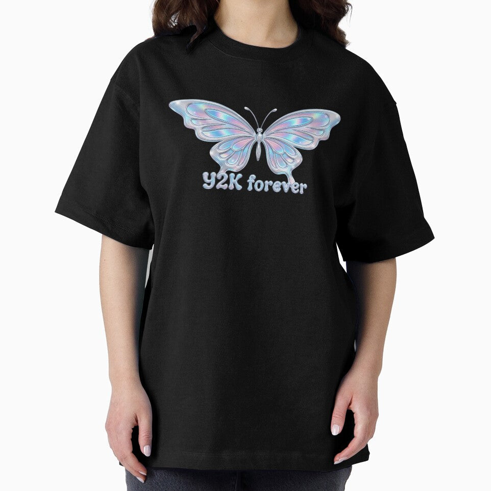 Y2K Butterfly — Chrome Holographic Iridescent 2000s Aesthetic by Velustro Shop