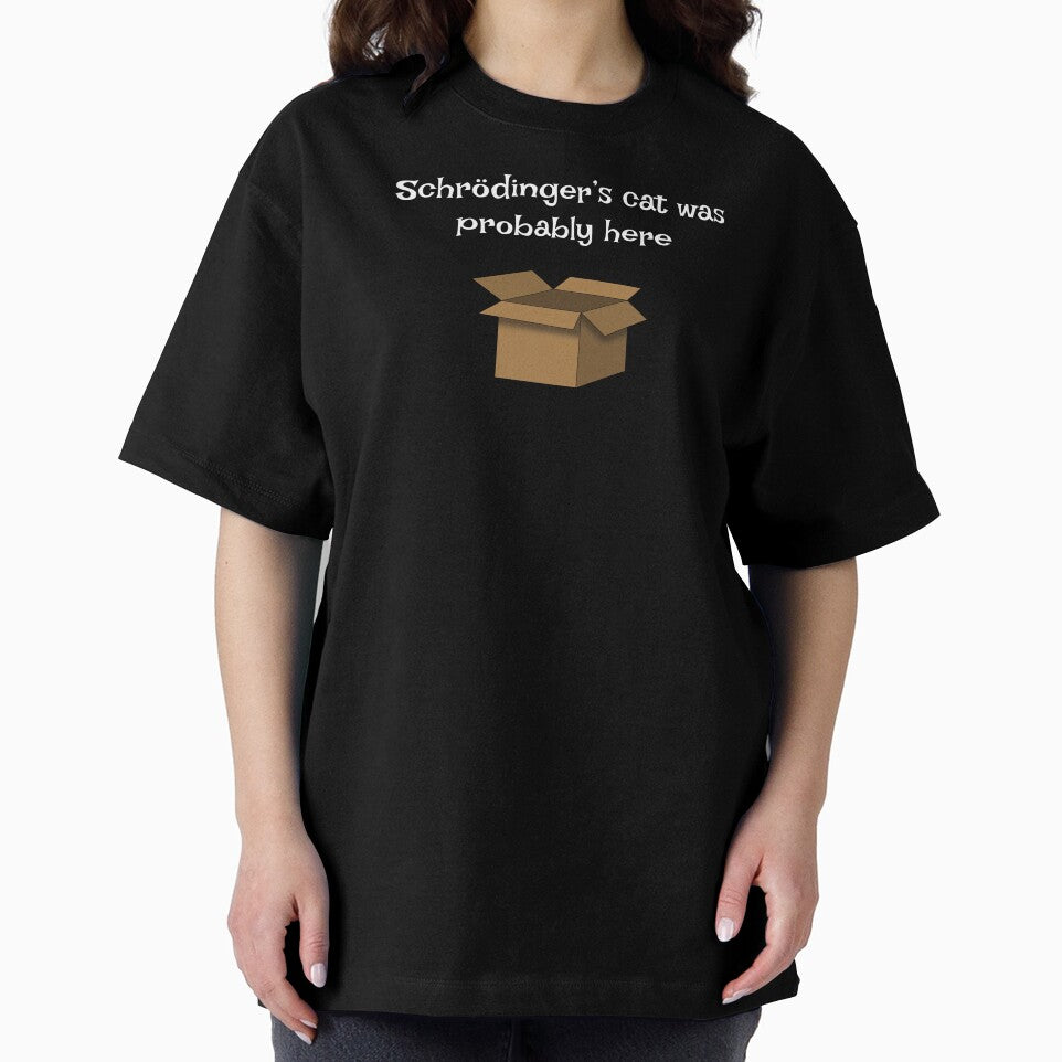 Schrodinger's cat was probably here, quantum physics experiment by FABulousStudio