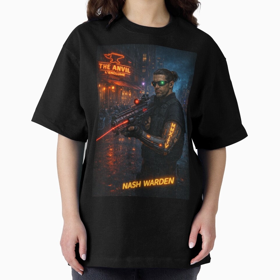 Nash Warden - mercenary - Neo Arkham 2040 by Beaurozier