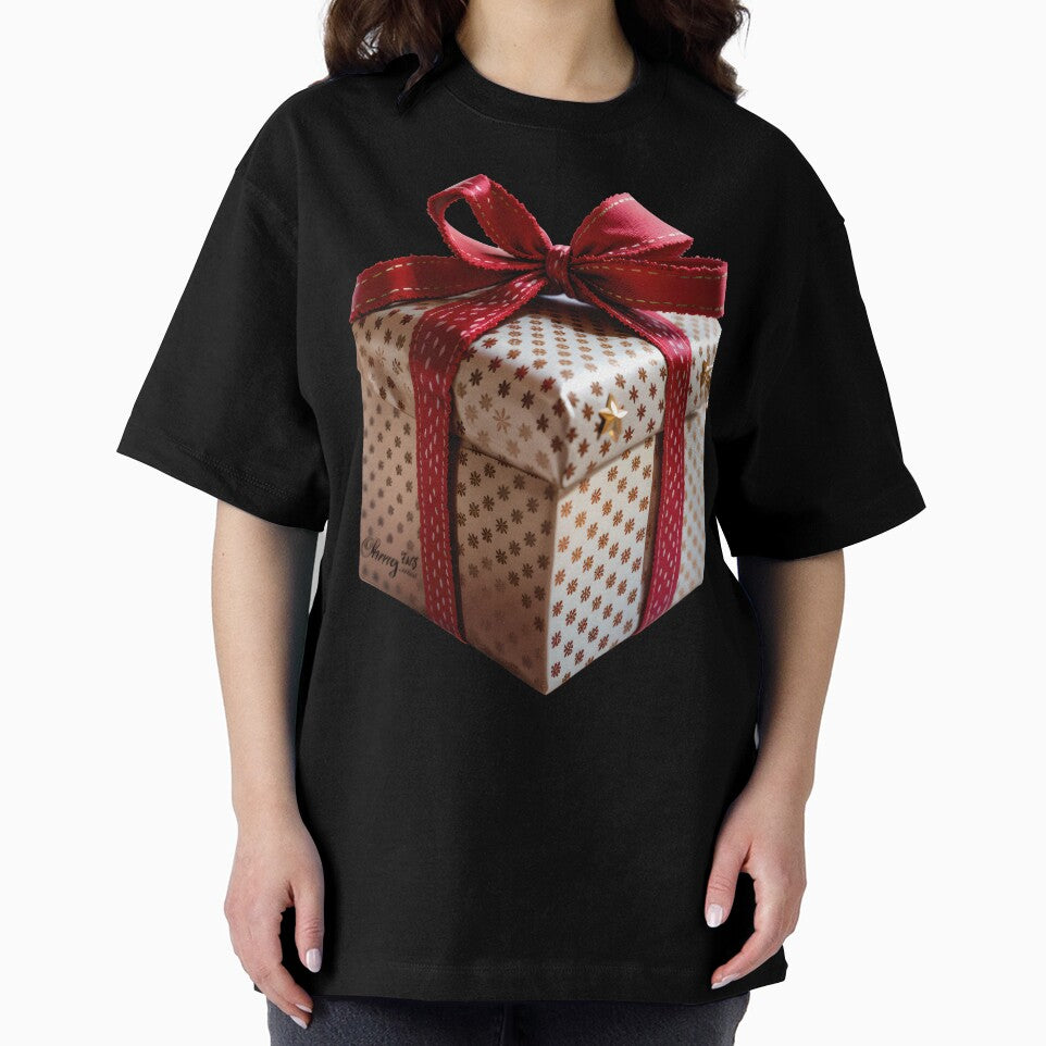 Red Ribbon Holiday Gift Box by christmas-xmas