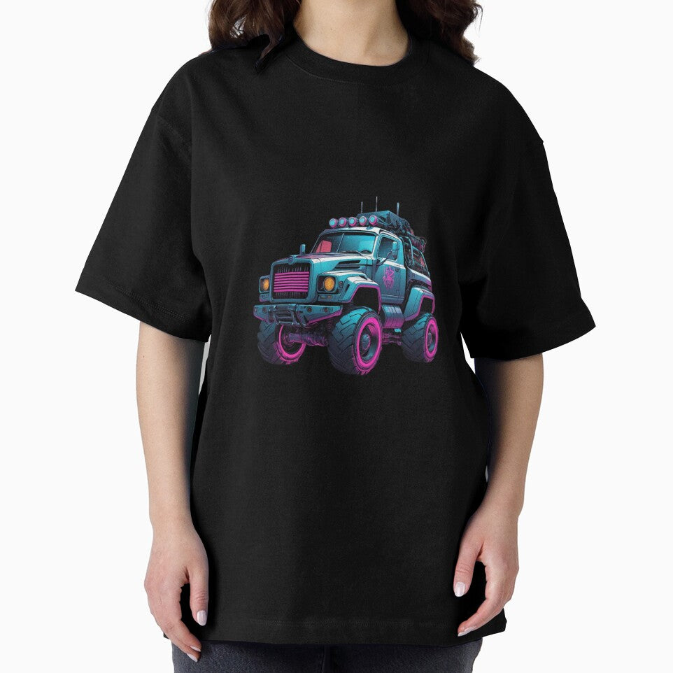 "Cyberpunk Truck: Future on Wheels" by andry01