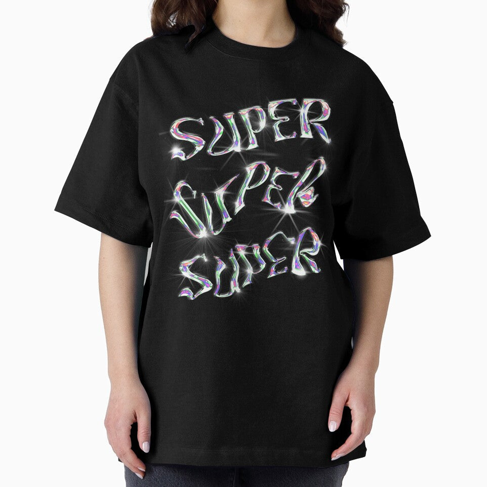3X SUPER Y2K Streetwear Chrome Typography by Astra Designs ⭐⭐⭐⭐⭐