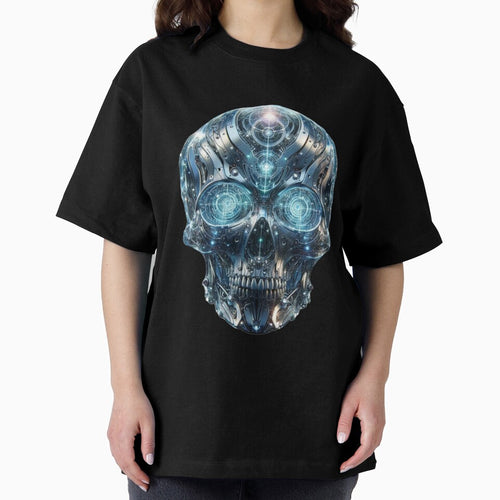 "Fusion of Epochs: The Cyborg Skull" by gh7aby