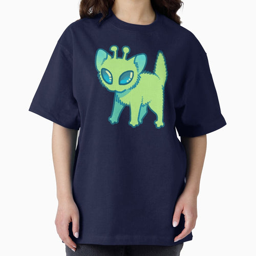 Alien Kitty by Spadefish Art