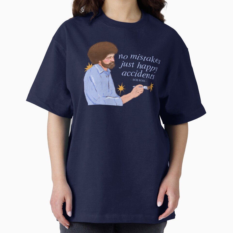 Bob Ross - No Mistakes Just Happy Acciddednts Quote by KittyStrand