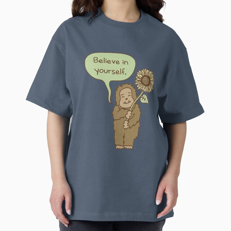 Believe in Yourself Bigfoot by babybigfoot