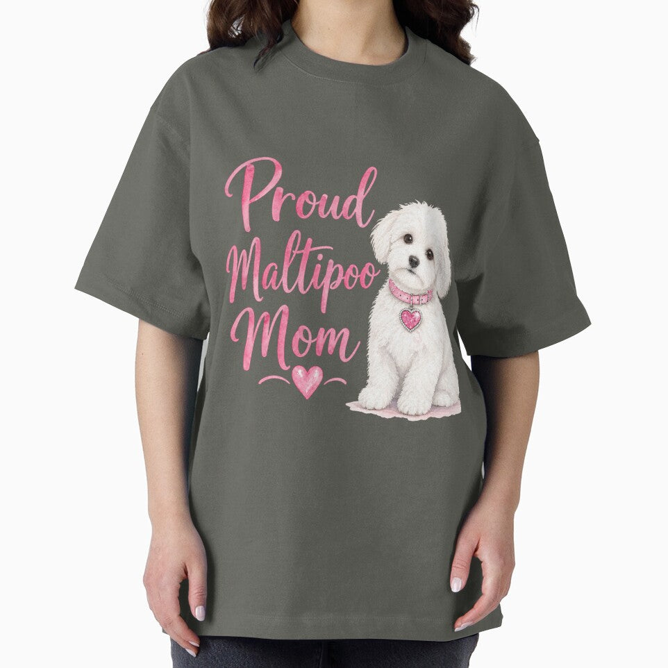 Proud Maltipoo Mom by Bara Lune Design