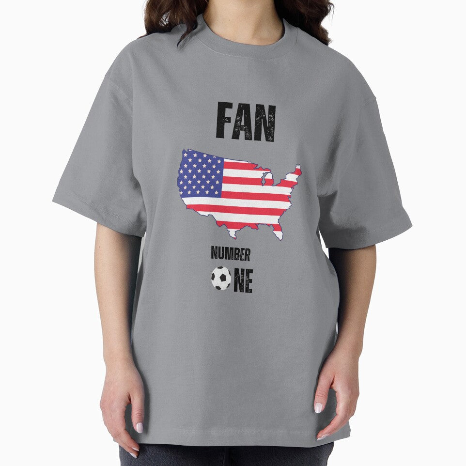 Us .teeshirt soccer  fan number one by Passionfoot