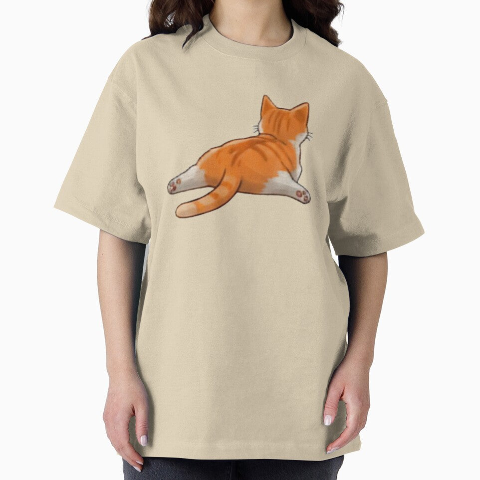 Lazy Stretch Cat by Miryou