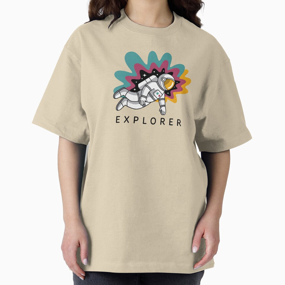 Space Explorer Astronaut – Cute Cosmic Adventure Design by PalmixArt