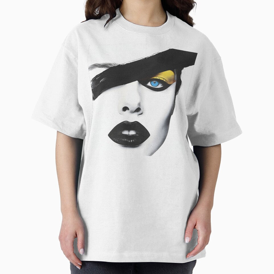 Minimalist abstract woman print by dcrc