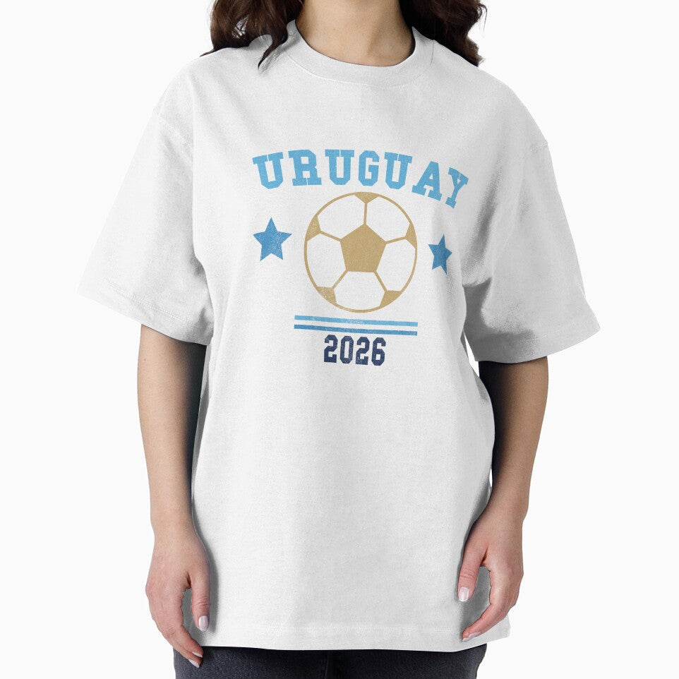 Uruguay 2026 — Vintage Soccer Tee by C & T ArtLab