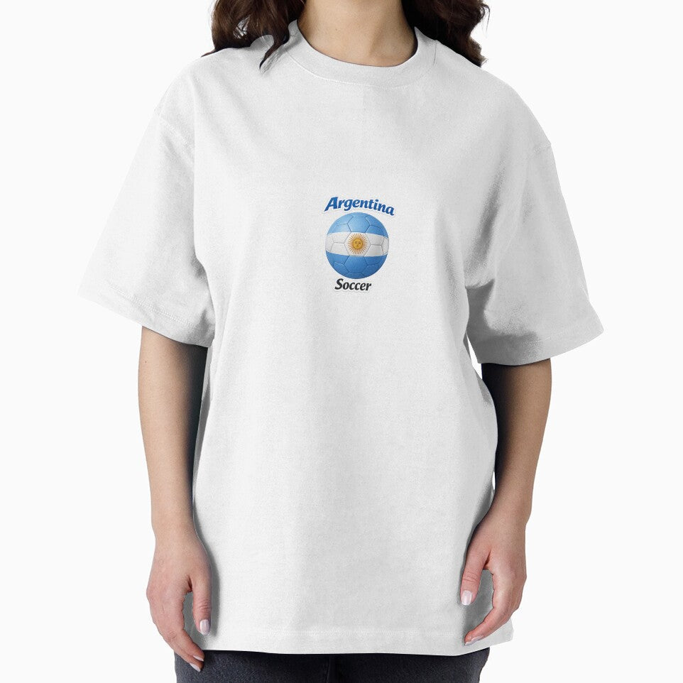 Argentina Soccer Fan Sunburst Graphic by Trionda_Shop