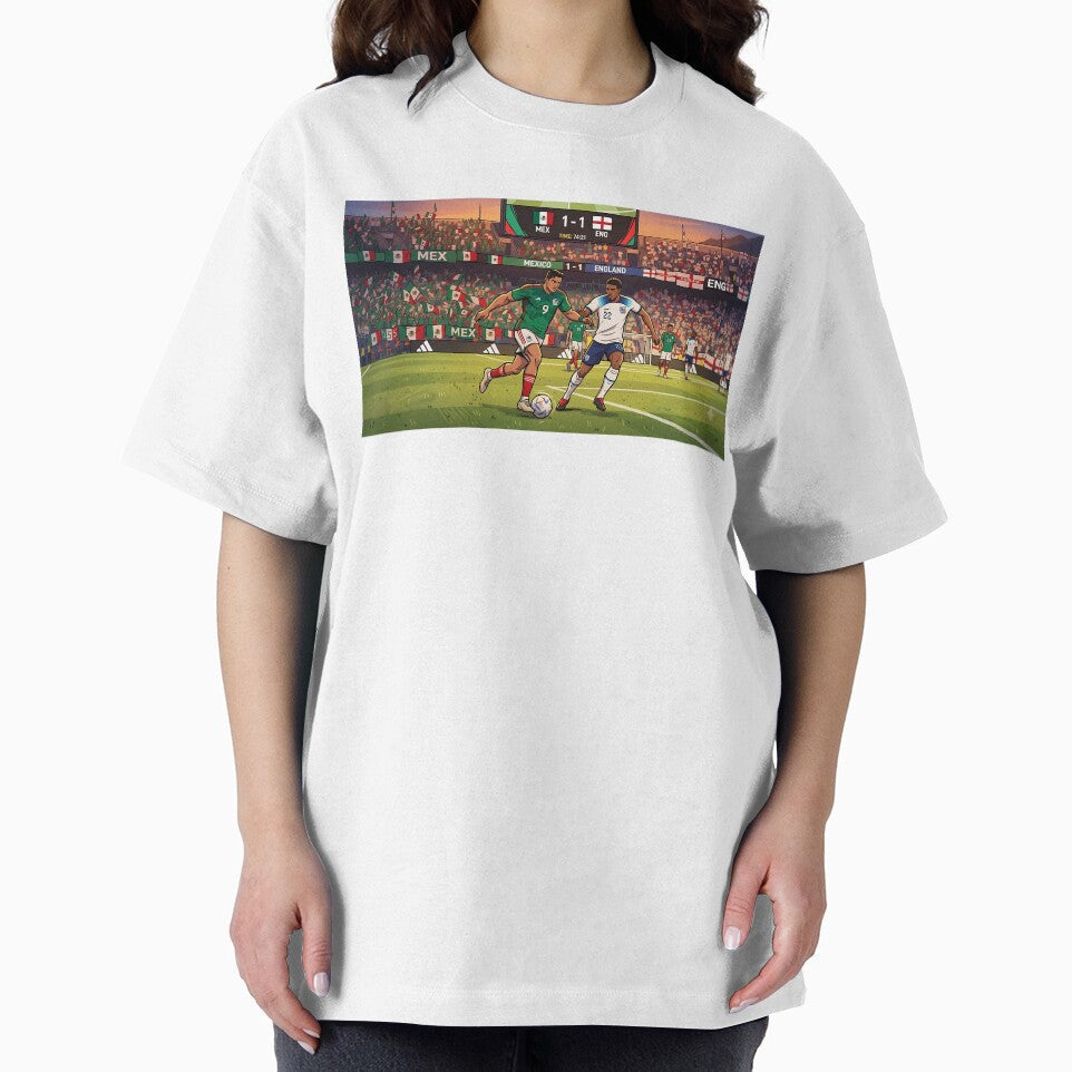 Mexico vs England by Art Dila Studio