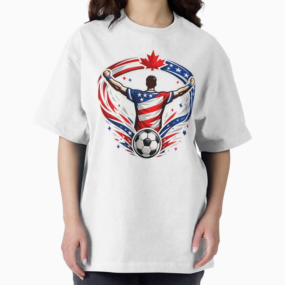 Canada USA Soccer Fan Supporter by Corvoria