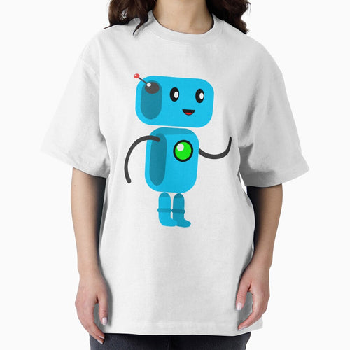 Adorable Robot With A Precious Face Drawn in The Kawaii Style by CreativeCranium