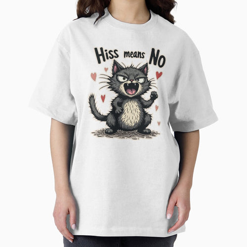 Angry Cat "Hiss Means No" by daneko