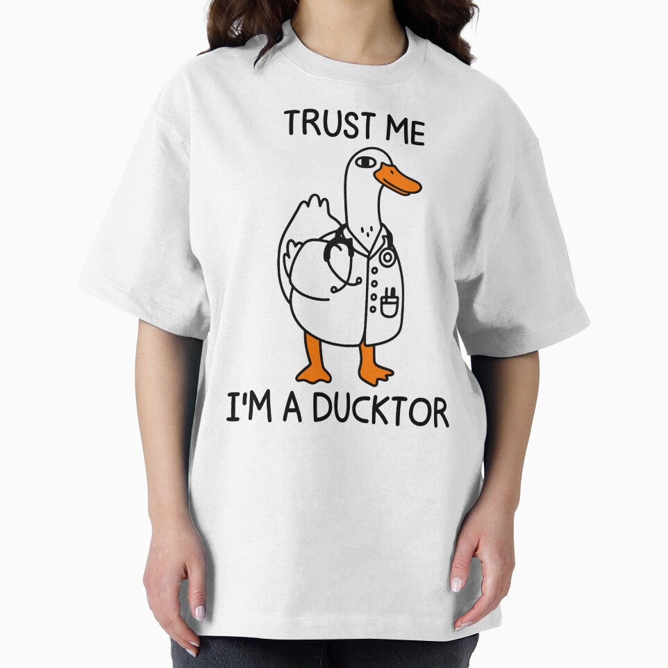 Trust Me I'm a Ducktor Funny Duck Doctor by gunaone-design