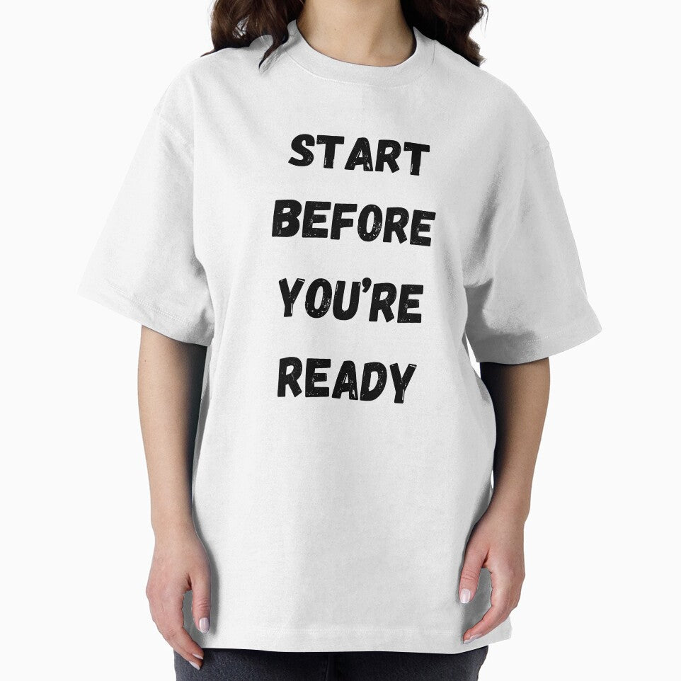 Motivational Quote, Start Before You're Ready by Salman Hino