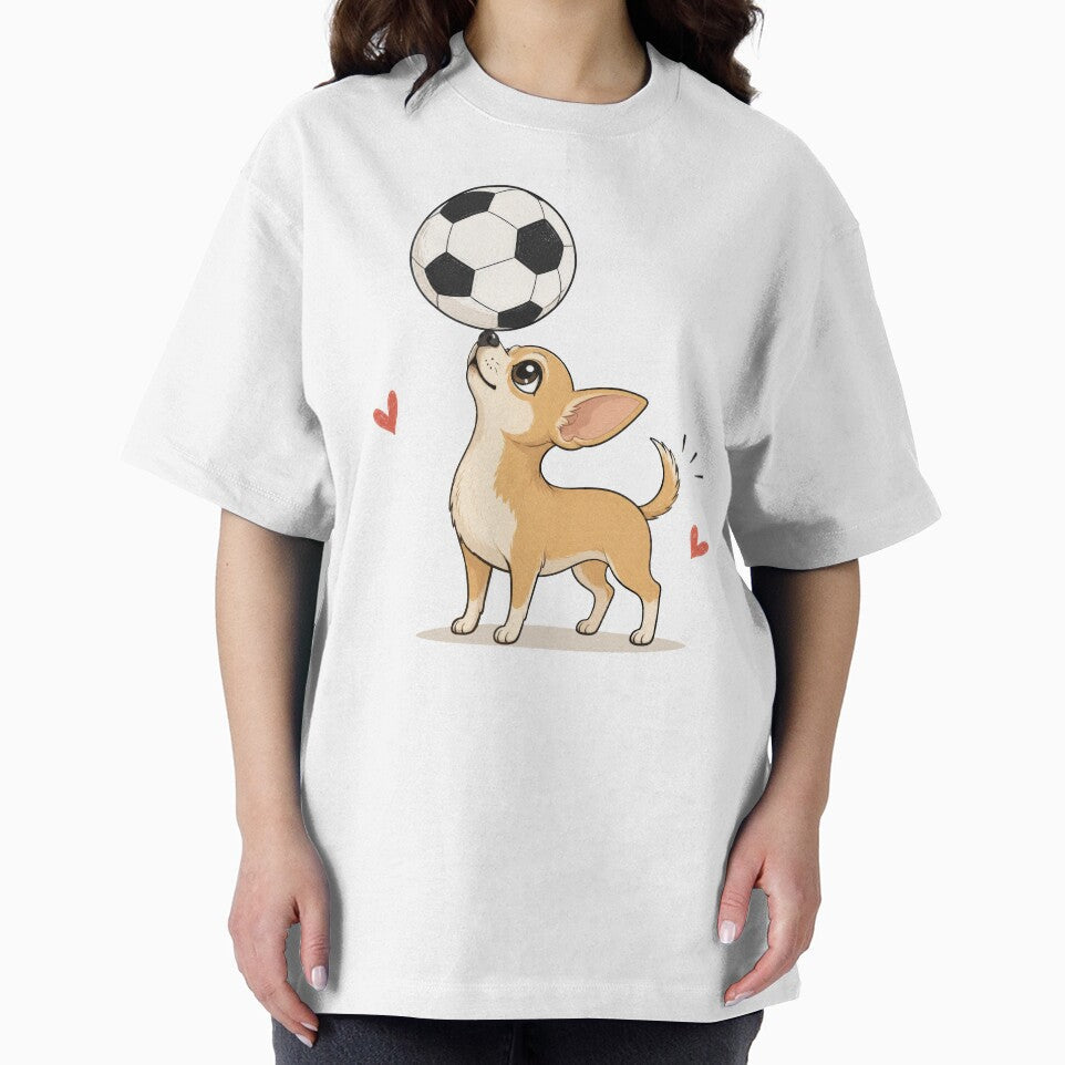 Chihuahua Playing Soccer | Cute Dog Futbol Lover by pixiedustpaint