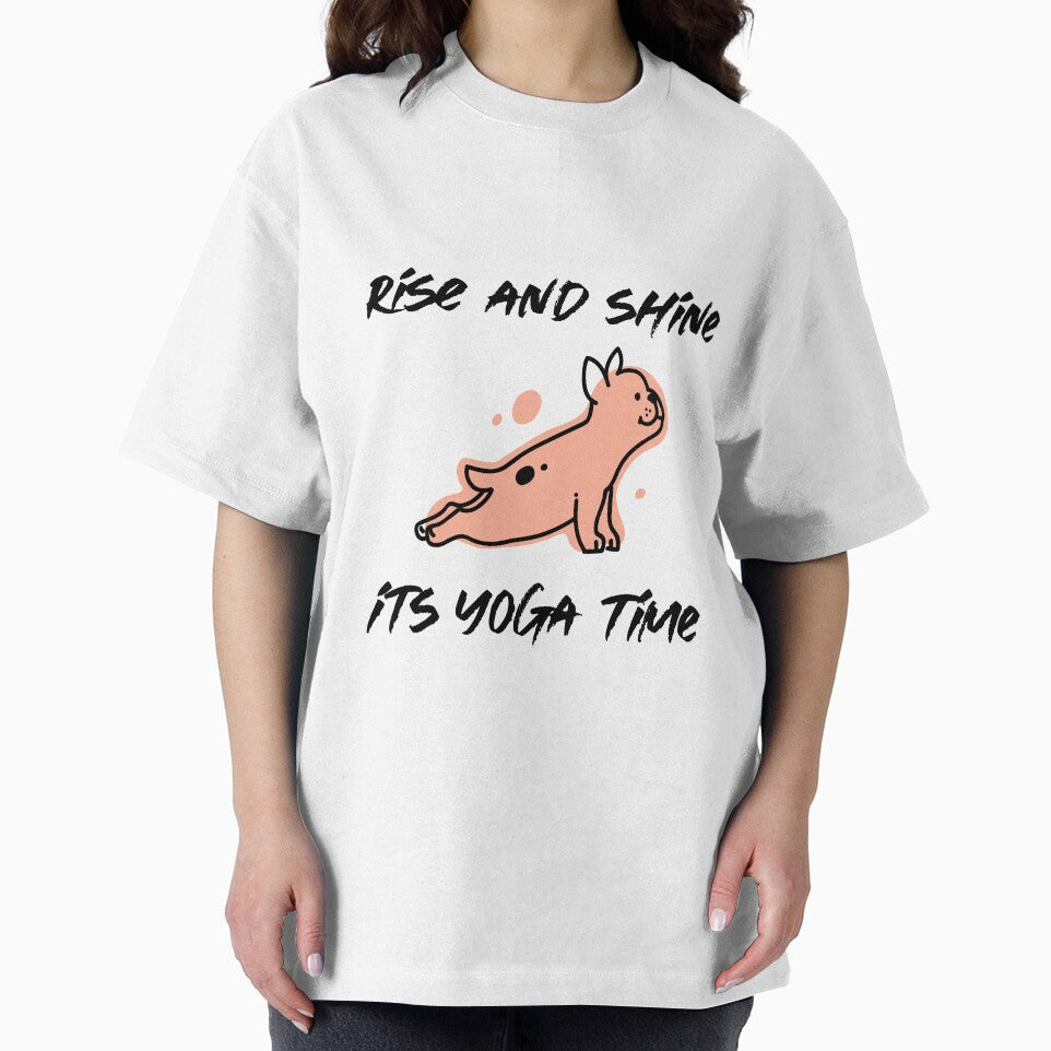 Rise and Shine It's Yoga Time by RiseandShineTee