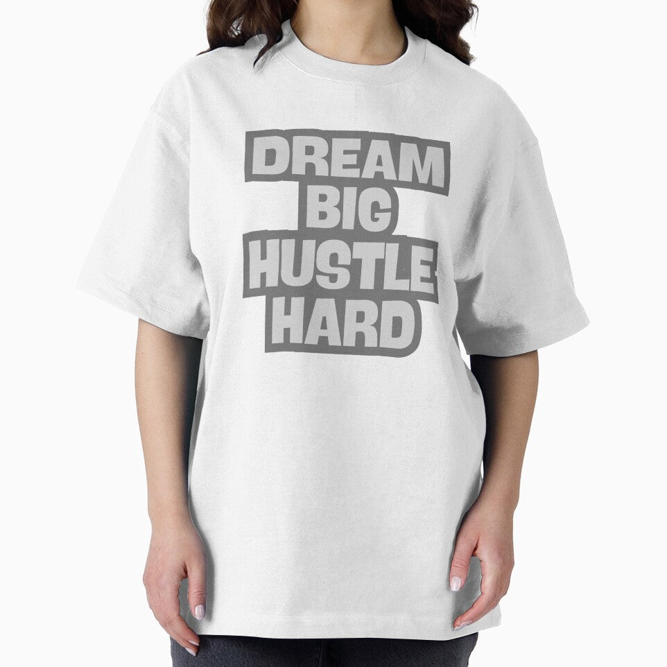 Dream Big Hustle Hard by NicolasGlowArt
