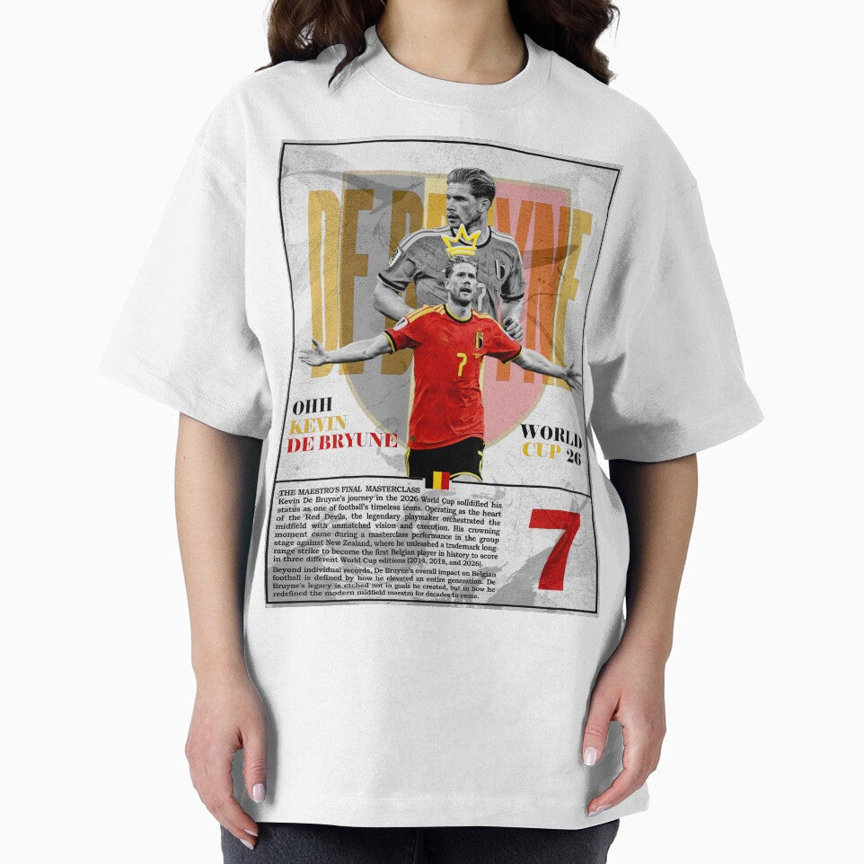 Kevin De Bruyne Belgium World Cup 2026 Poster Design by Af-RT10