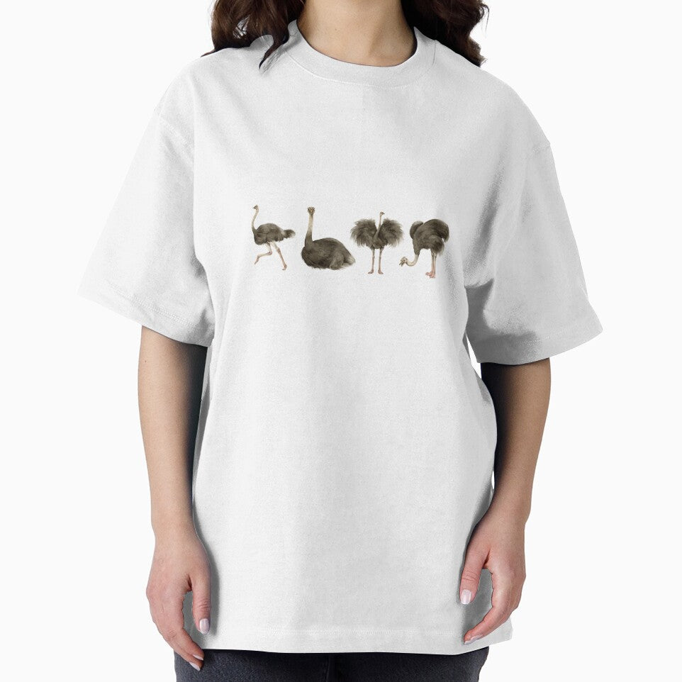 ostrich Pattern minimalist by JJB-Designs