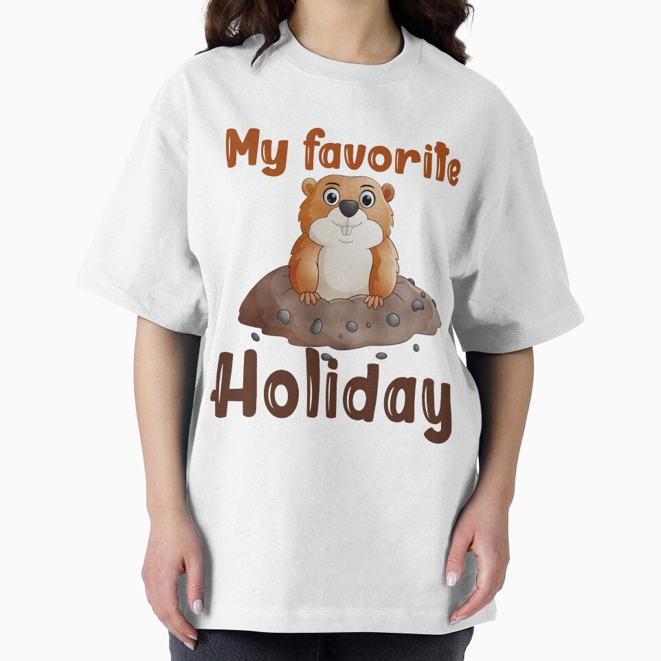 My Favorite Holiday Ground Hog - Funny Groundhog Day by Masaw