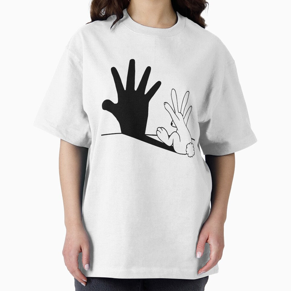 Rabbit Hand Shadow by mobiiart