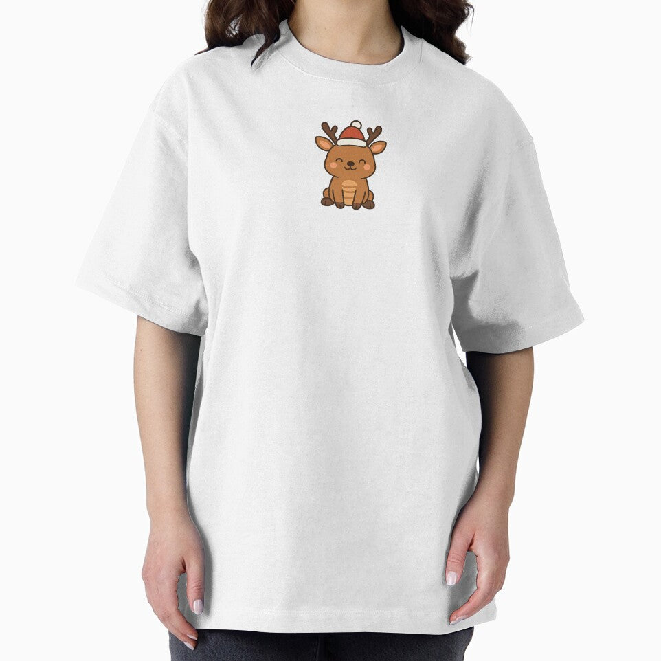 Christmas Kawaii Reindeer ⭐ Cute Cartoon Holiday Gift by ChillTofu
