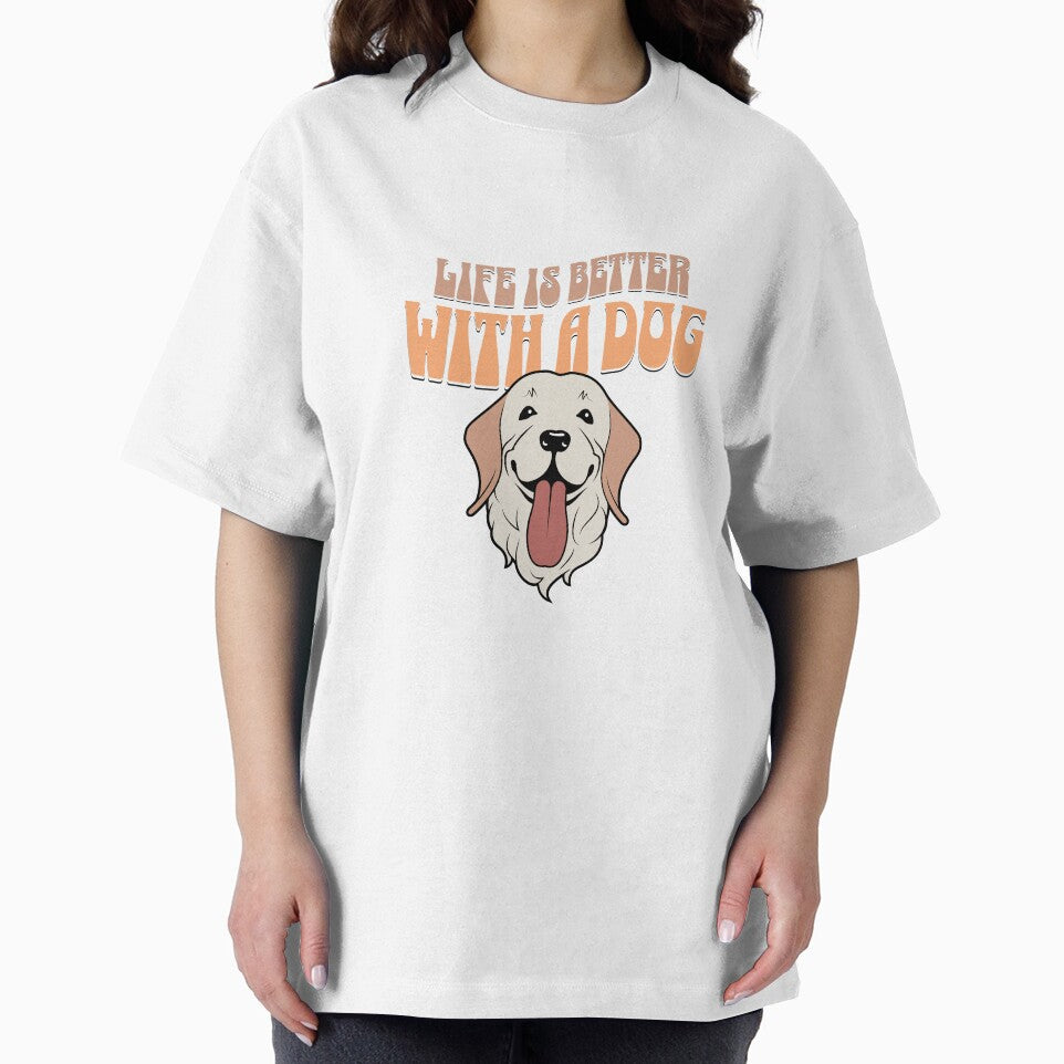 life is better with a dog - yellow lab by KimRG