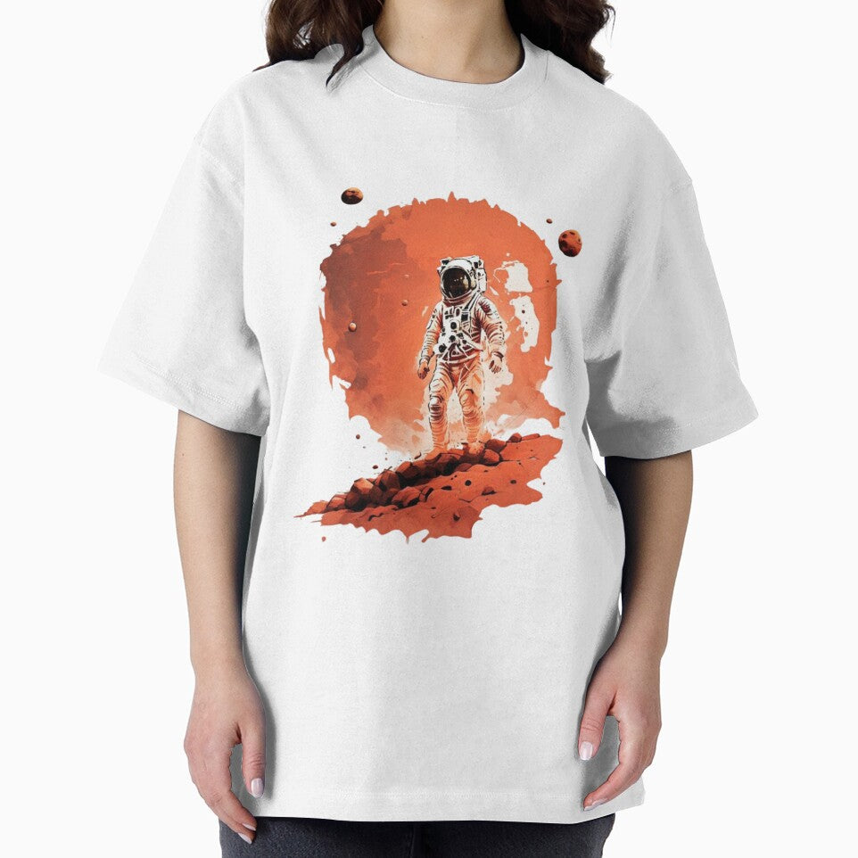 Astronaut Exploring Space/Journey Beyond Earth by Hubert  GrafikaExpressArtistry