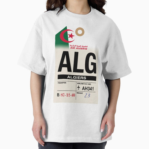 Algiers (ALG) Algeria Airline Luggage Tag by travelwitheric