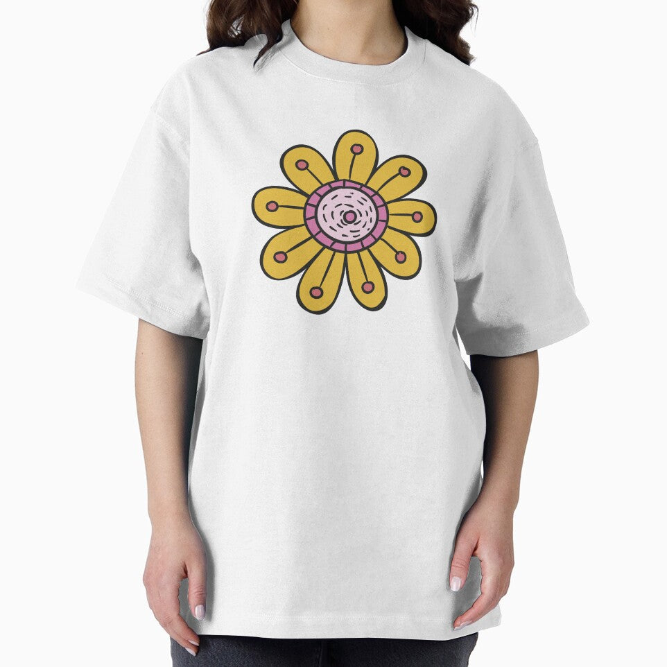 A YELLOW FLOWER 60'S POP ART STYLE by infinitearte
