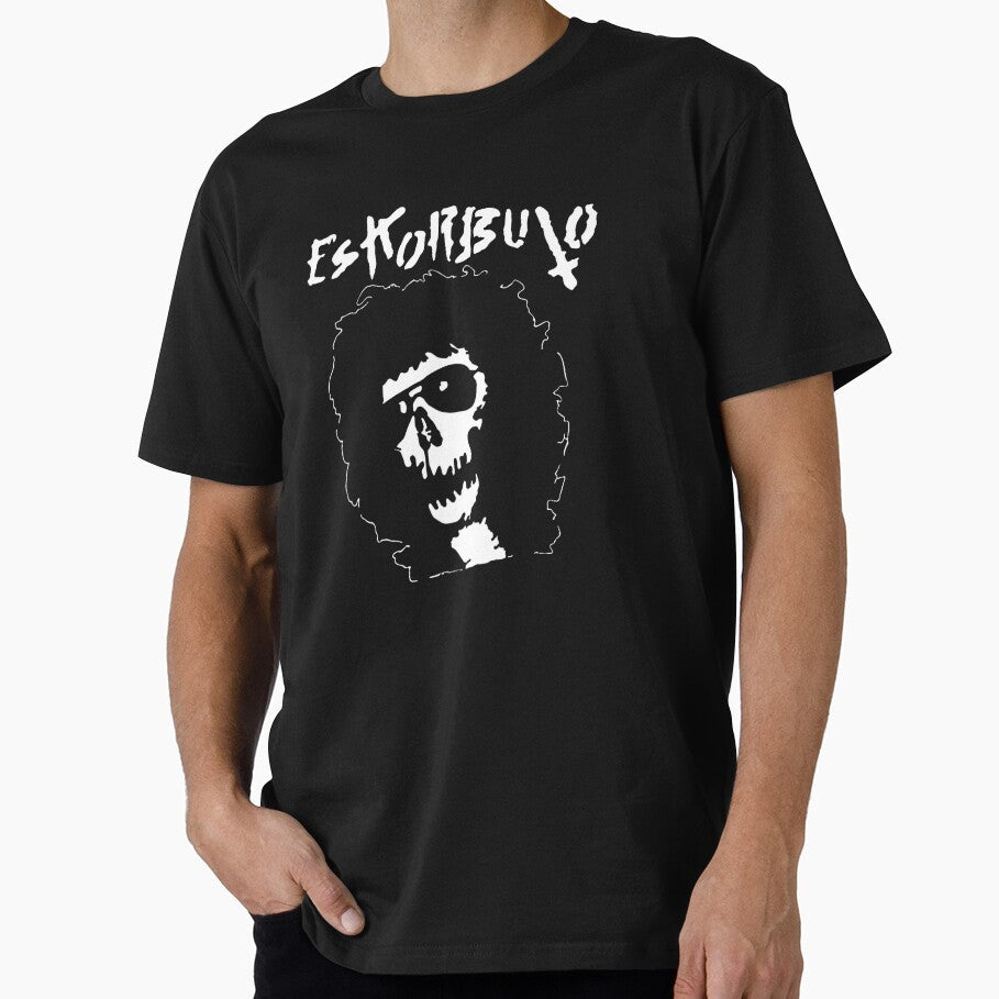 Eskorbuto Punk Skull Graphic | Spanish Punk Rock Inspired Grunge Skeleton Art by kavishkanavodani