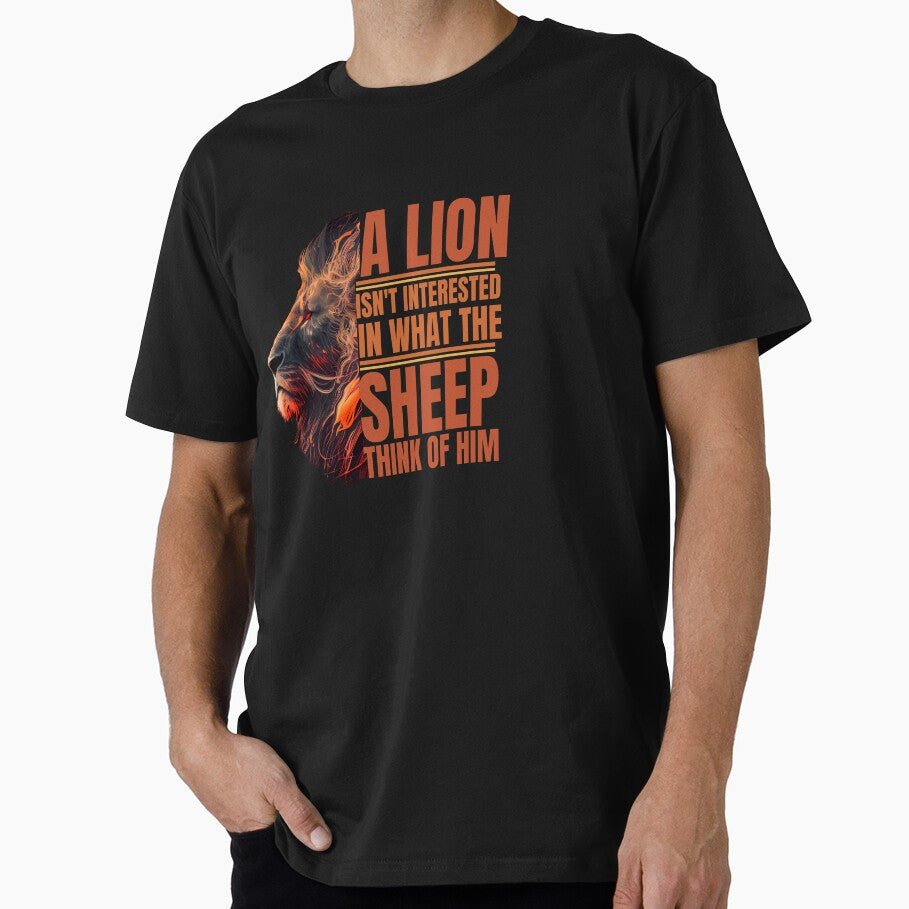 What do the lions care what the sheep think of them. by WackyWorldArt