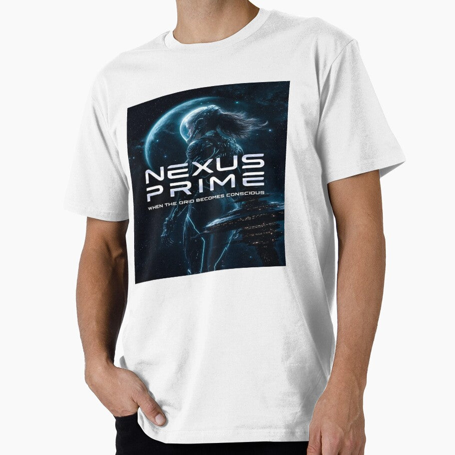 NEXUS PRIME – When the Grid Becomes Conscious | Futuristic Sci-Fi Cyberpunk Space Movie Poster by Sushikidsntod