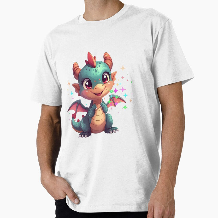 Little baby dragon from the fairytale forest by SimonsDesignArt