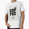 Coffee, minimalist text art by GiriaGallery